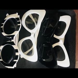 White and Black Sunnies Price per pair